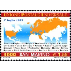 125e anniversaire de l'union postale universelle