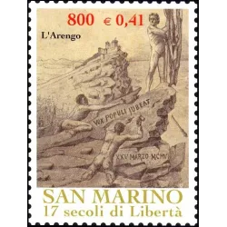 1700 aniversario de la fundación de la república de san marino