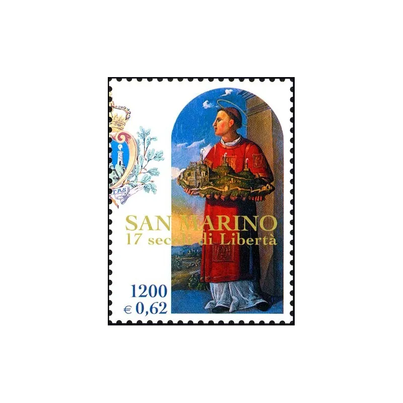 1700th anniversary of the founding of the republic of san marino