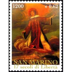 1700th anniversary of the founding of the republic of san marino