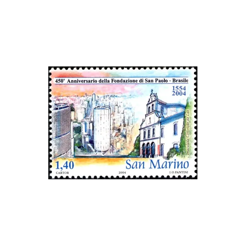 450 aniversario de la fundación de San Pablo del Brasile