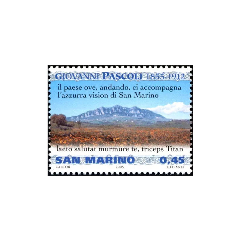 150º anniversario della nascita di Giovanni Pascoli