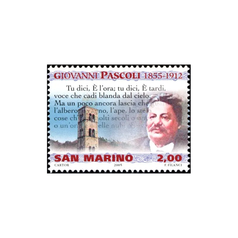 150º anniversario della nascita di Giovanni Pascoli