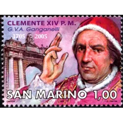 300th anniversary of the birth of pope clemente xiv