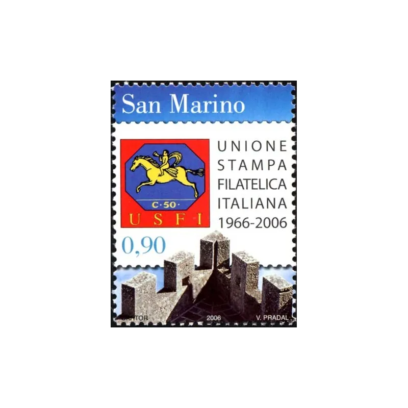 40. jahrestag der italienischen philatelic press union