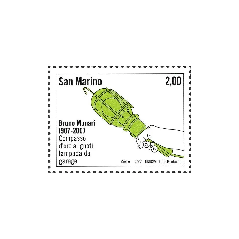 Centenario del nacimiento del munari marrón