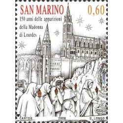 150 aniversario de las apariciones de la Madonna di lourdes