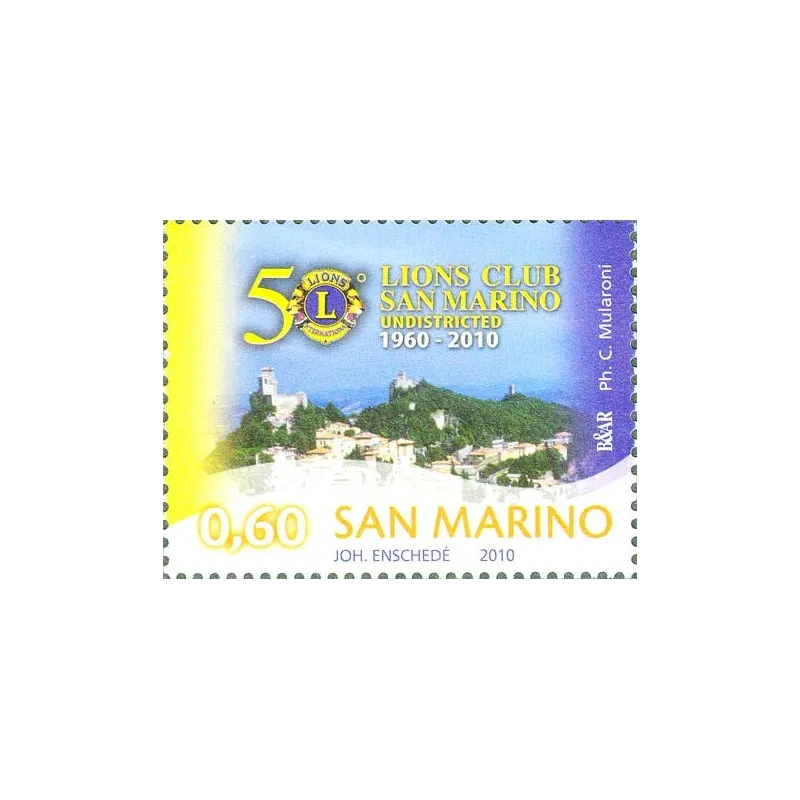 50. Jahrestag des Löwenclubs von san marino