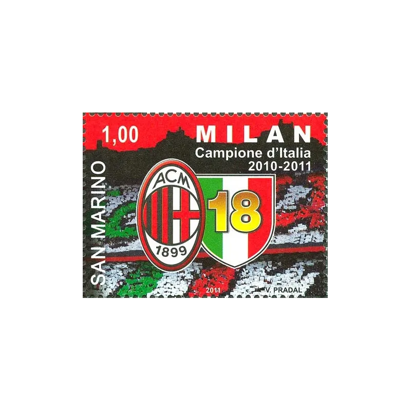 Milan campeón italiano 2010-2011