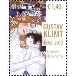 150. Jahrestag der Geburt von gotav klimt