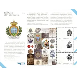 Homenaje al escudo de armas