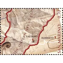 550th anniversary of the determination of the borders between san marino and italia