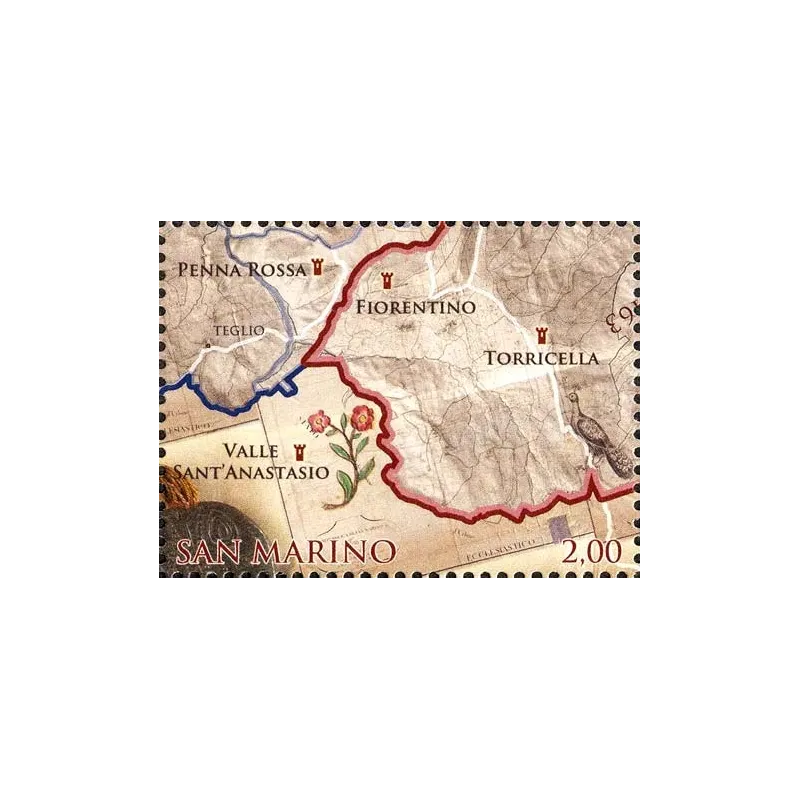 550th anniversary of the determination of the borders between san marino and italia