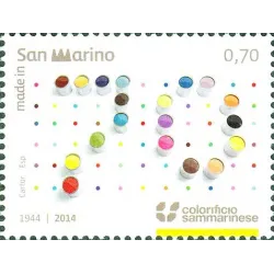 70º anniversario della fondazione del colorificio sammarinese