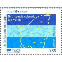 59e Post-européen Assemblée plénière à San marino