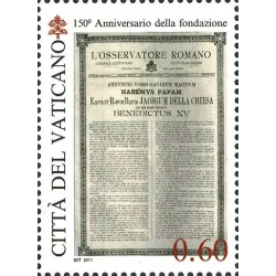 150º anniversario dell'osservatore romano