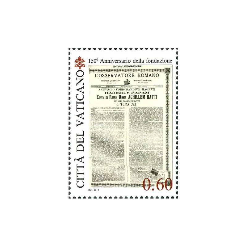 150th anniversary of the observer Roman