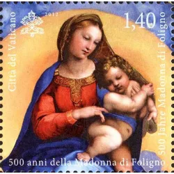 500 Jahre der Madonna von Foligno und der sixtinischen Madonna