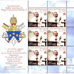 Centenary of the birth of Pope John Paul I