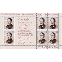 150th anniversary of the death of Giuseppe Gioachino Belli