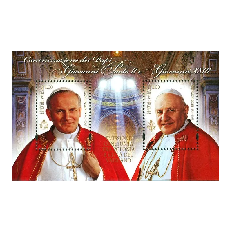 Canonisations des papes Jean-Paul II et Jean XXIII