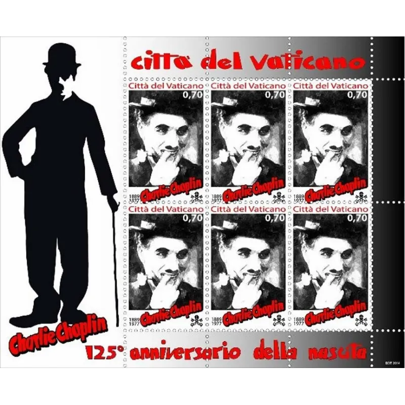 125. Geburtstag von Charlie Chaplin Geburt