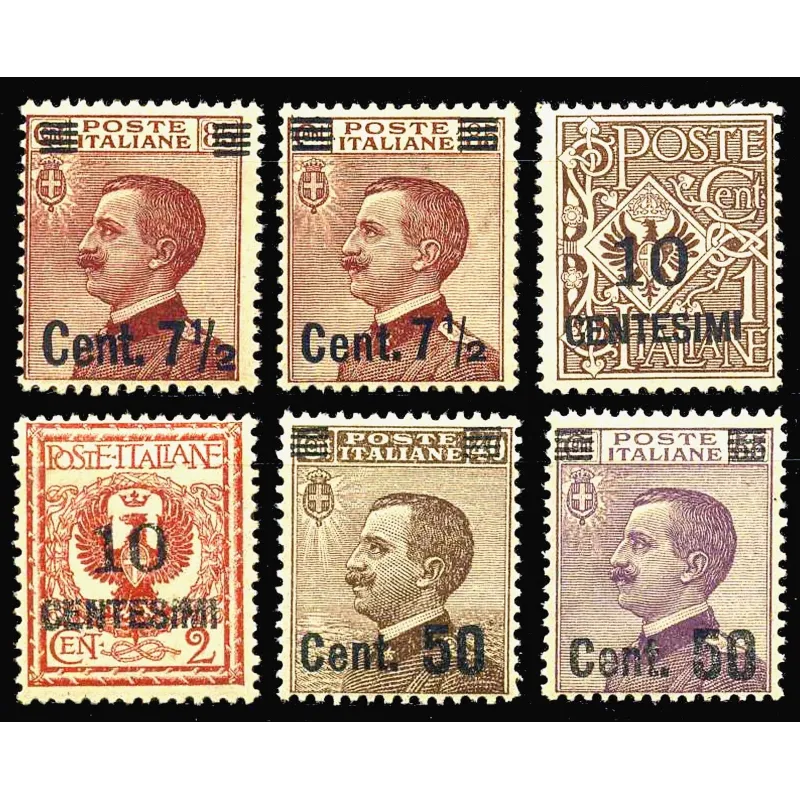 1923 michetti overprinted