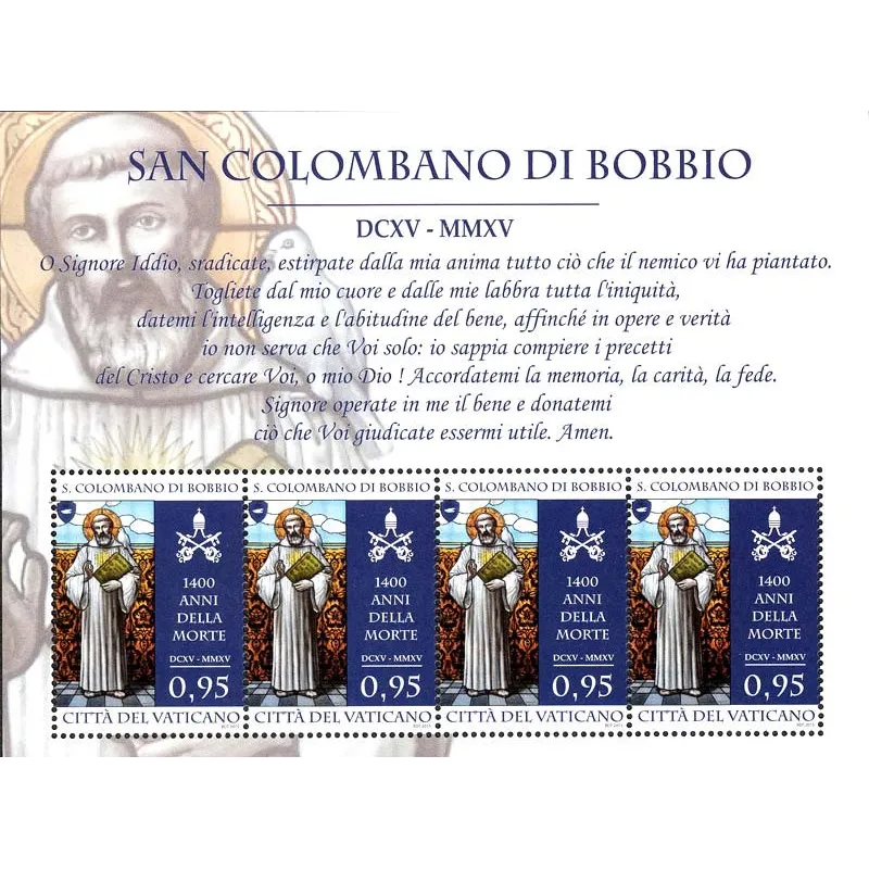 1400. Todestag von S. Colombano di Bobbio