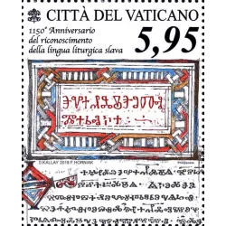 1150° anniversario del riconoscimento della lingua liturgica slava