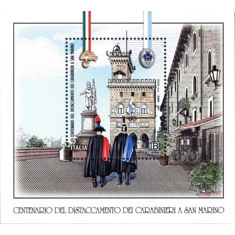 100e anniversaire de la colonie de Carabinieri à san marino