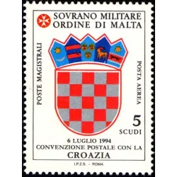 Convención Postal con Croacia