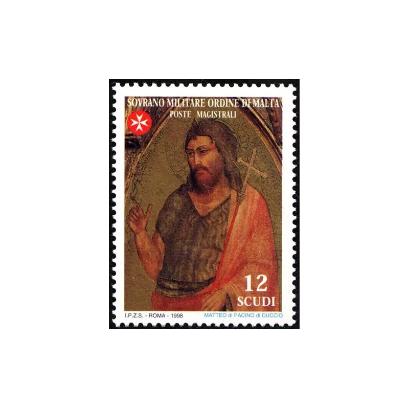 Saint John the Baptist patron of the order