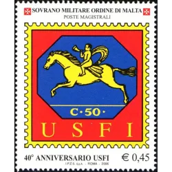 Anniversario dell'unione stampa filatelica italiana