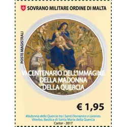 600 aniversario de la imagen de la Madonna della Quercia de Viterbo