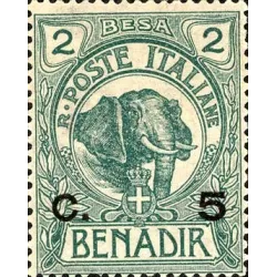 Ordinary series, overprint in cents