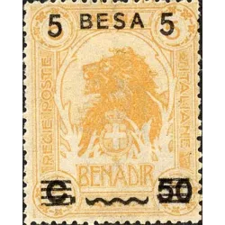 Ordinary series, overprint in besa