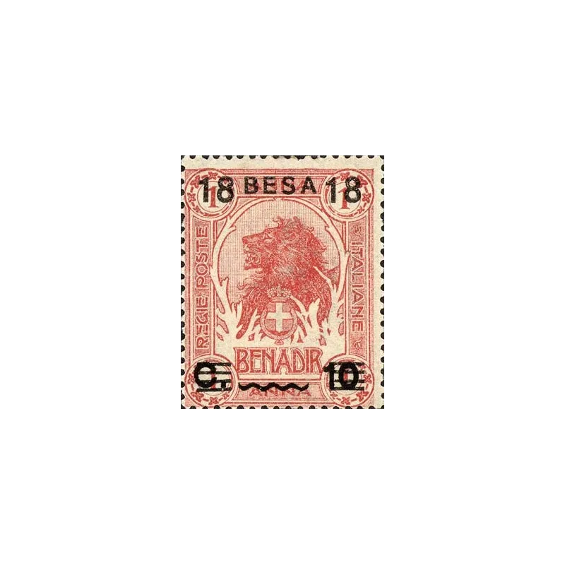 Ordinary series, overprint in besa