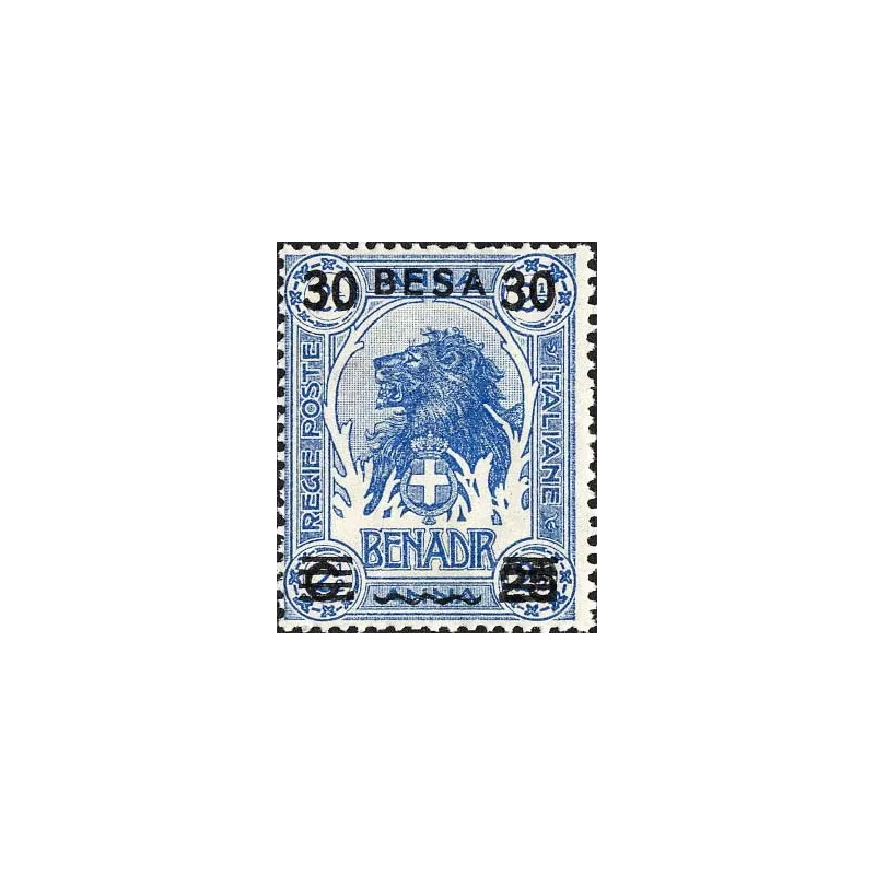 Ordinary series, overprint in besa