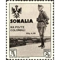 Besuch von Vittorio Emanuele III in Somalia