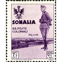 Besuch von Vittorio Emanuele III in Somalia