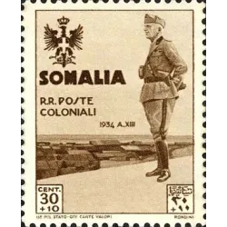 Besuch von Vittorio Emanuele III in Somalia