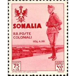 Besuch von Vittorio Emanuele III in Somalia