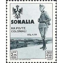 Besuch von Vittorio Emanuele III in Somalia