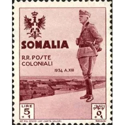 Besuch von Vittorio Emanuele III in Somalia