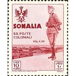 Besuch von Vittorio Emanuele III in Somalia