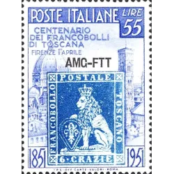 Centenaire des premiers timbres-poste du Grand-Duché de Toscane