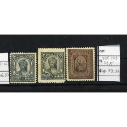 1932 stamp catalog 34A-39A