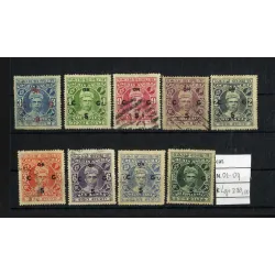 Catalogue de timbres 1913 1/9