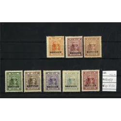 Briefmarkenkatalog 1904 51/57