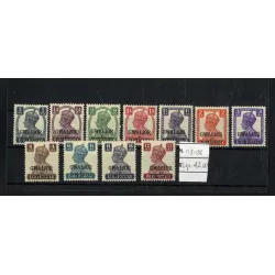 1942 stamp catalog 118/128